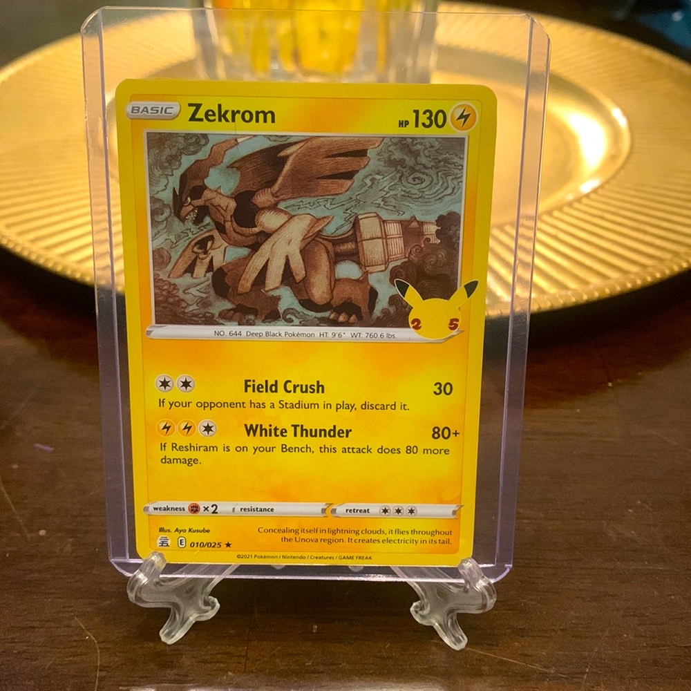 Pokémon Celebration Card